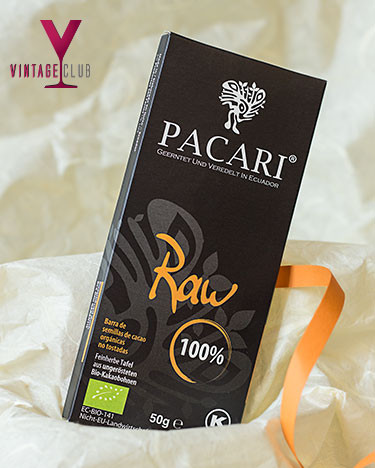 Шоколад Pacari Raw 100% Cacao, 50 гр.